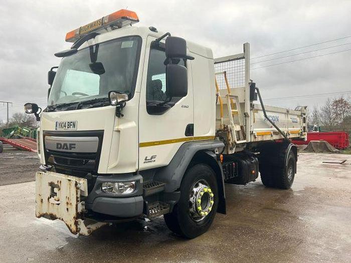 Used 2014 (14) DAF LF250 4x2 18T Dropside Tipper