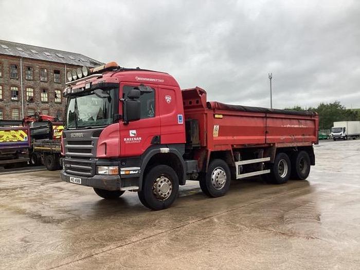 Used 2008 Scania P380 8x4 Tipper