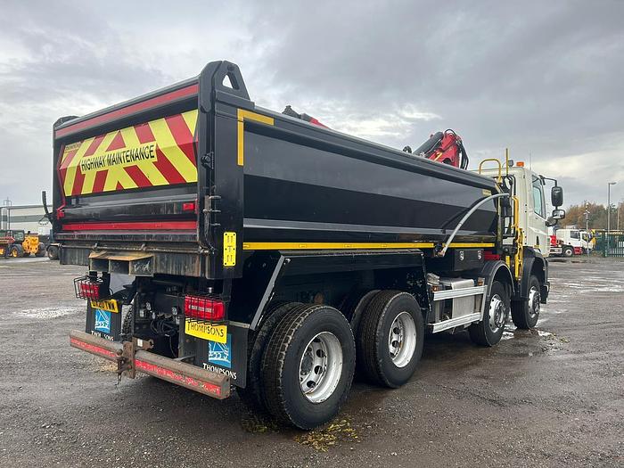 Used 2020 DAF CF450 8x4 Steel Tipper Grab