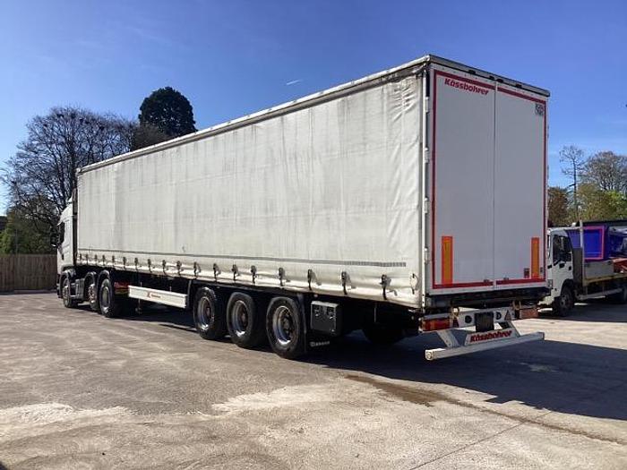 Used 2016 Kassbohrer Tri Axle Curtainsider