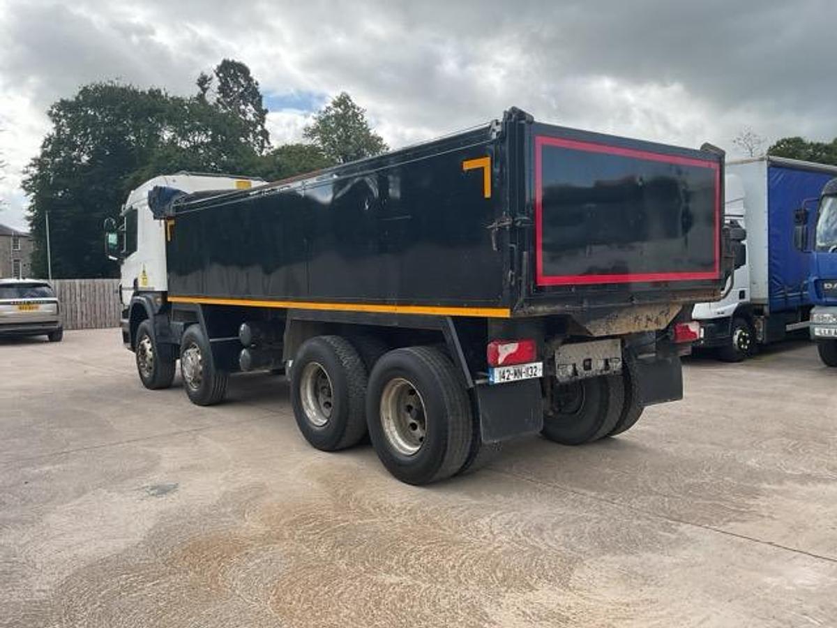 Used 2014 Scania P410 8x4 Steel Tipper