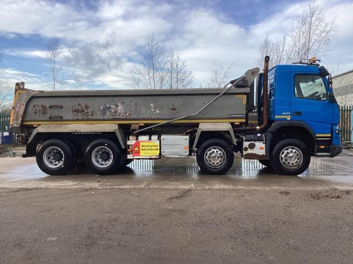 Used 2020 (20) Volvo FMX420 8x4 Steel Tipper