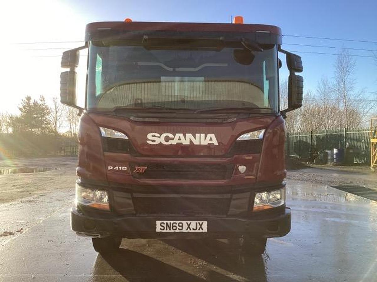 Used 2019 (69) Scania P410 XT 8x4 Alloy Tipper