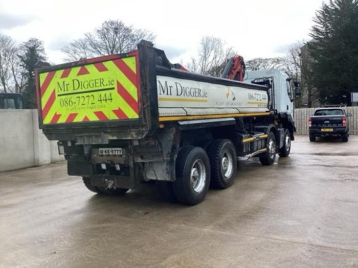 Used 2012 Renault C430 8x4 Tipper Grab