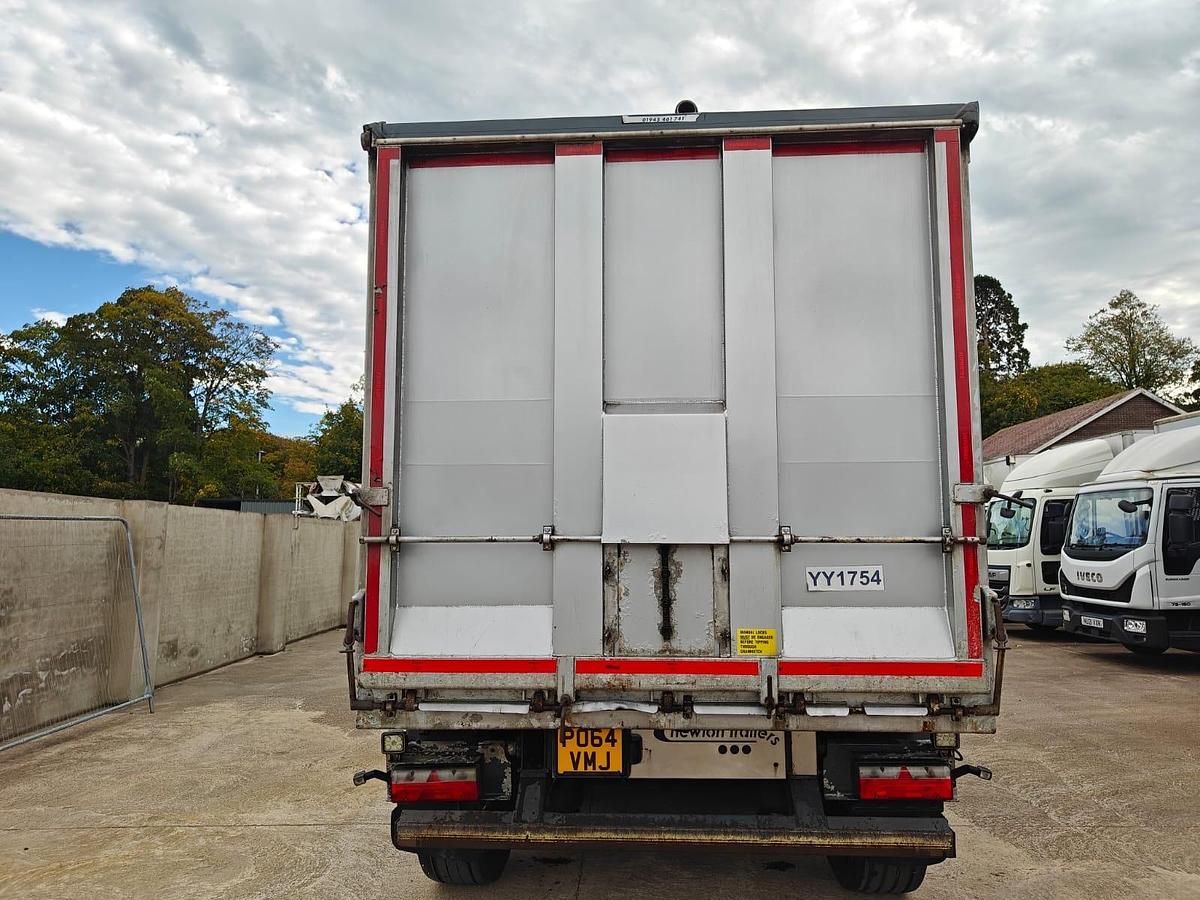 Used 2019 Fruehauf 70cyd Sloper Plankside Tipping Trailer