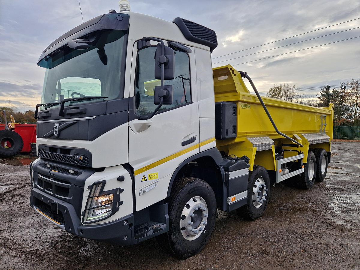 Unregistered Volvo FMX460 8x4 Steel Tipper (Choice Of 6)