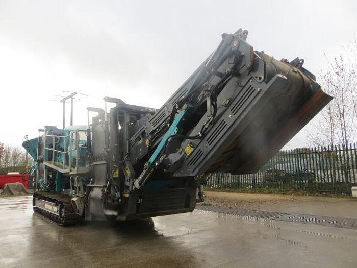 Used 2015 Powerscreen Warrior 2100 Screener