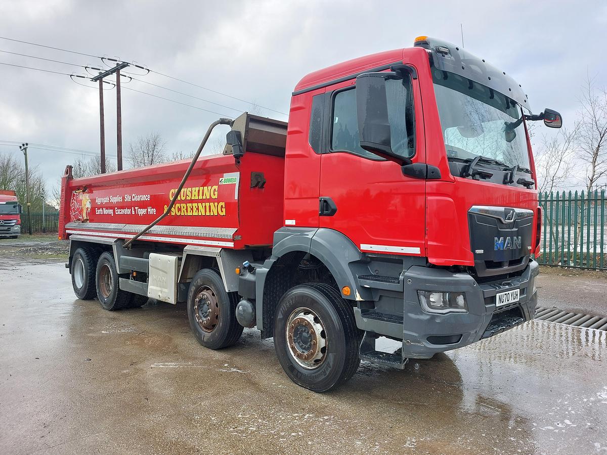 Used 2021 (70) MAN TGS35.430 8x4 Steel Tipper