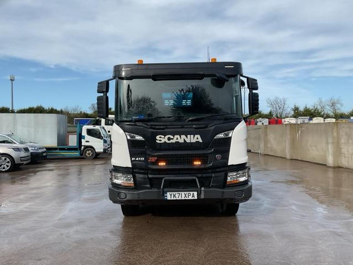 Used 2021 Scania P410 XT 8x4 Steel Tipper