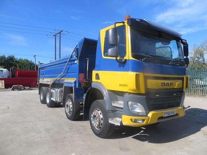 Used 2018 DAF CF450 (8x4 Steel Tipper)