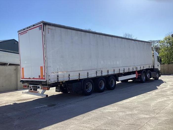 Used 2016 Kassbohrer Tri Axle Curtainsider