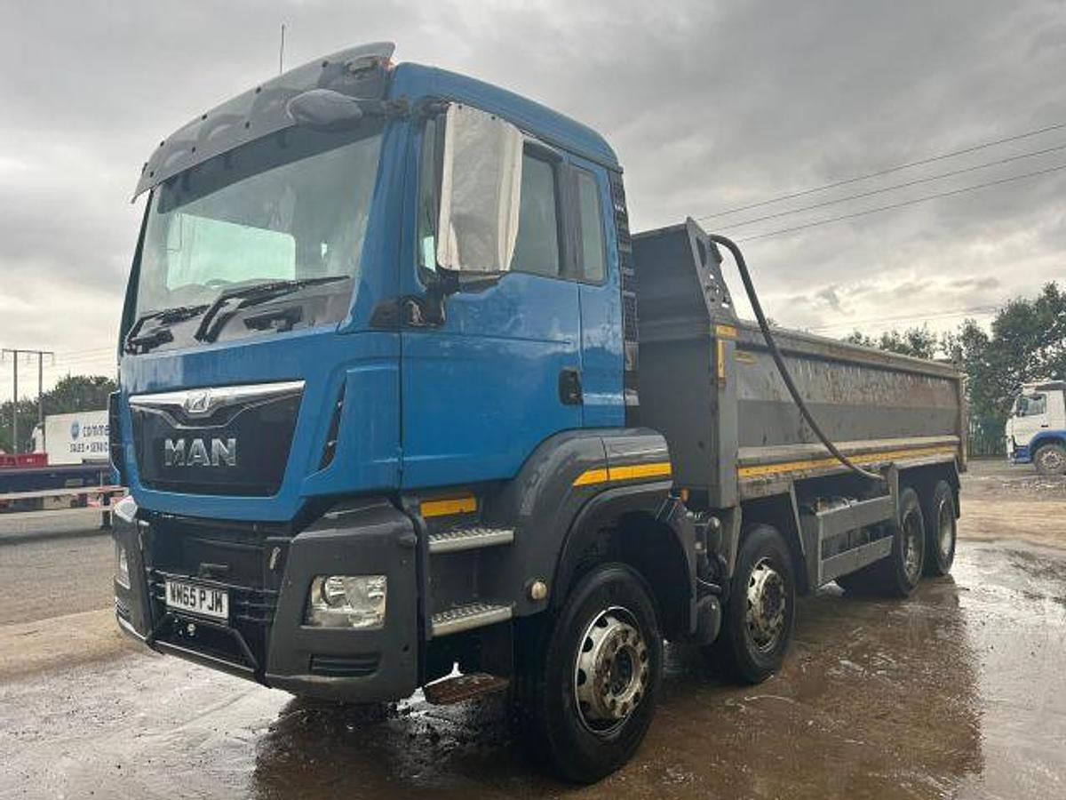 Used 2016 (65) MAN TGS35.480 8x4 Steel Tipper