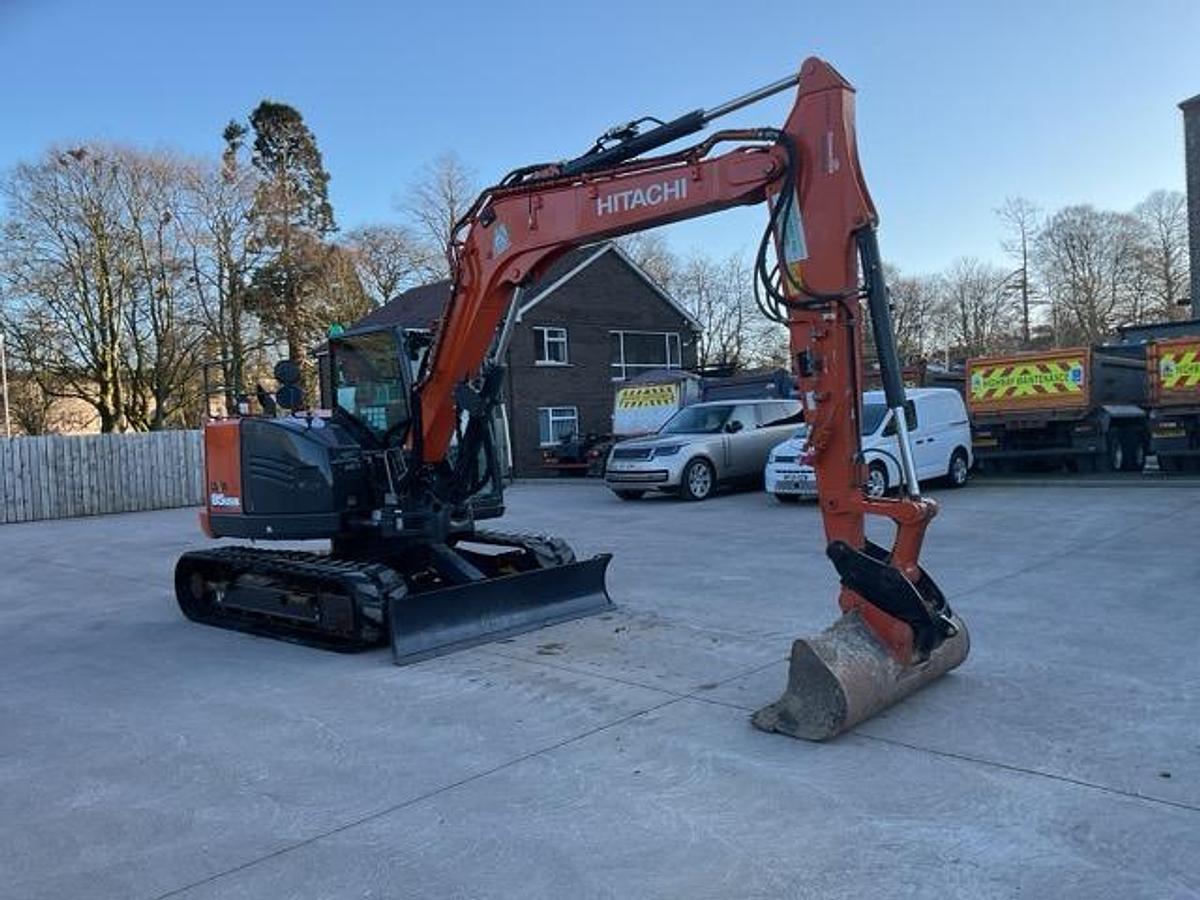 Used 2022 Hitachi ZX85USBLCN-6 Excavator