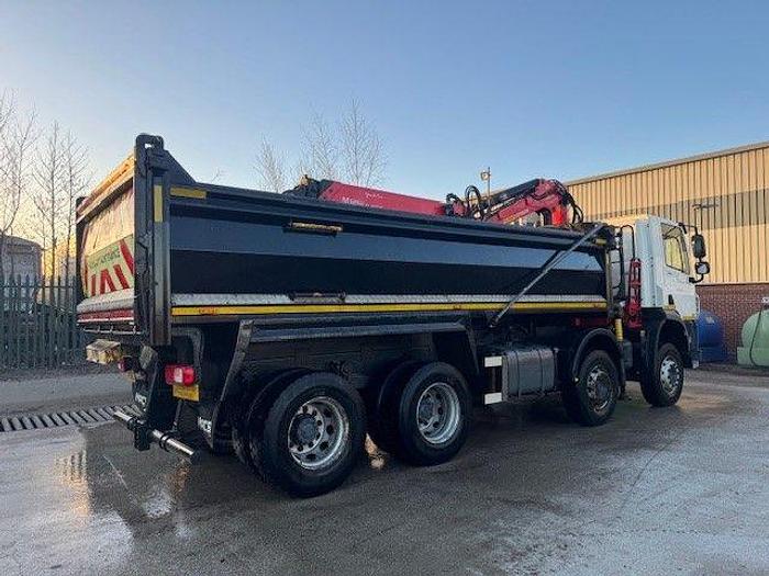 Used 2019 (19) DAF CF410 8x4 Steel Tipper Grab