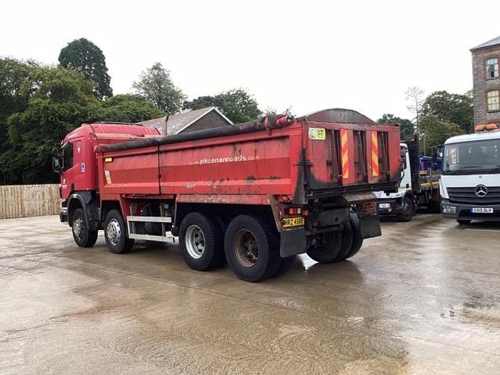 Used 2008 Scania P380 8x4 Tipper