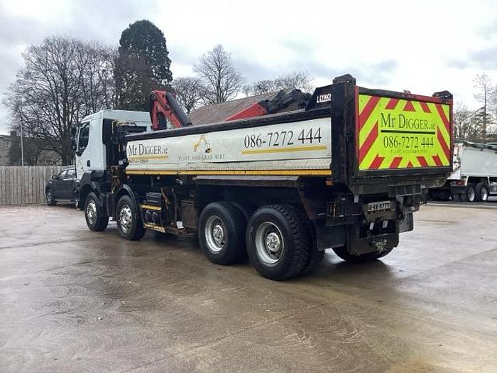Used 2012 Renault C430 8x4 Tipper Grab