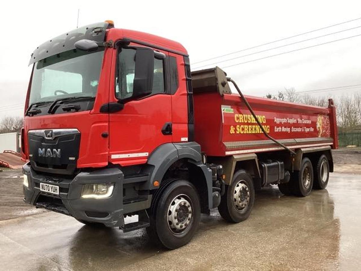 Used 2021 (70) MAN TGS35.430 8x4 Steel Tipper