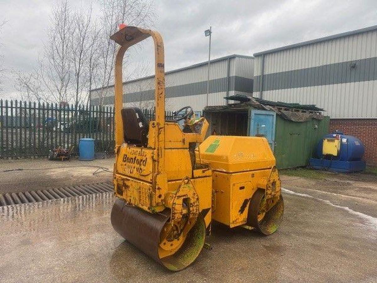 Used 1998 Benford TV1200 Double Drum Vibrating Roller