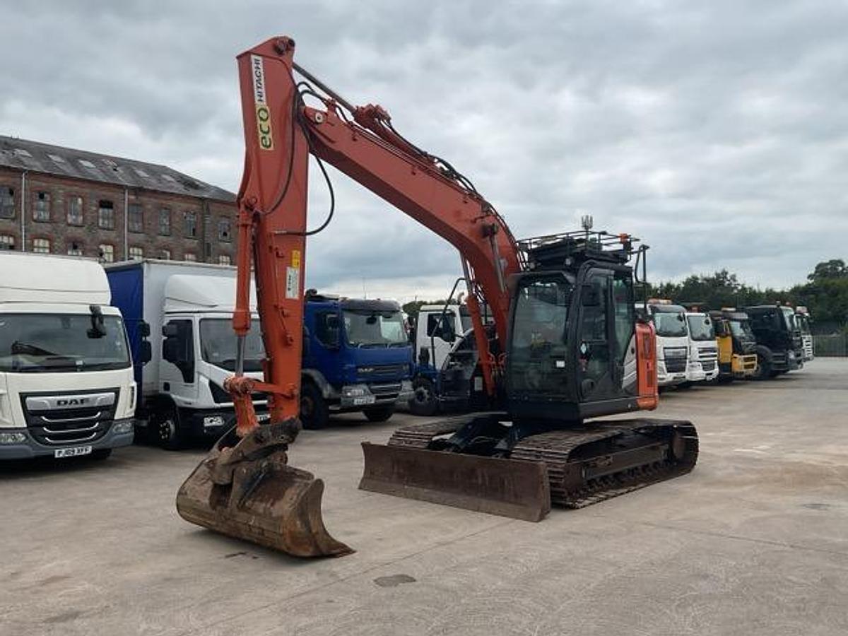 Used 2020 Hitachi ZX135US-6-MN-BLX Tracked Excavator