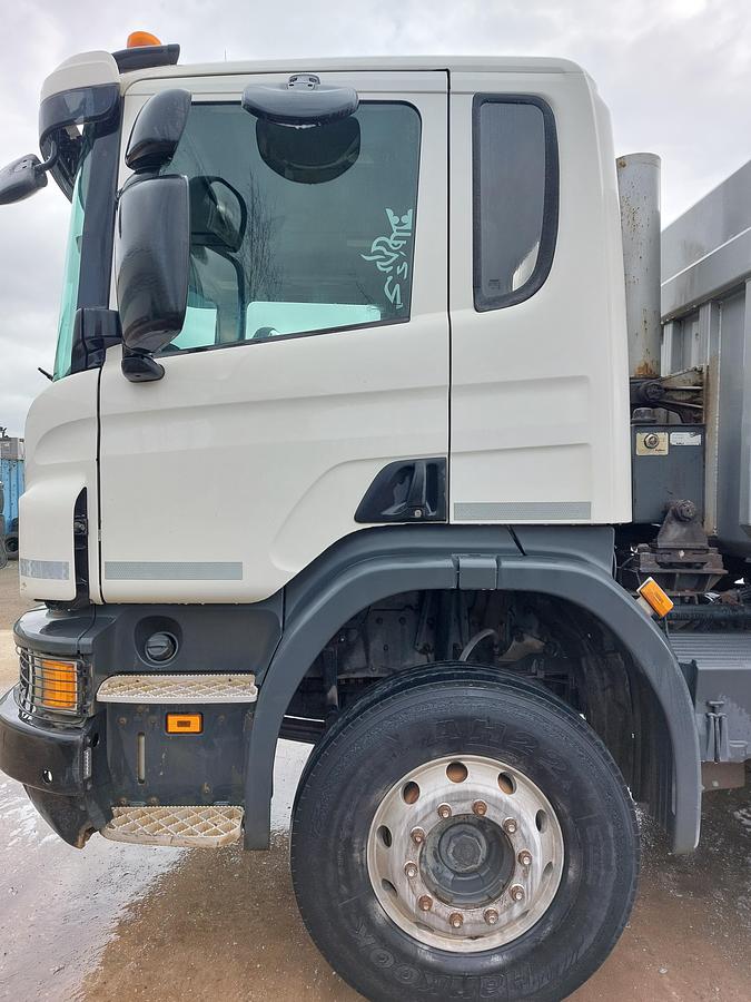 Used 2018 Scania P410 XT 8x4 Alloy Tipper