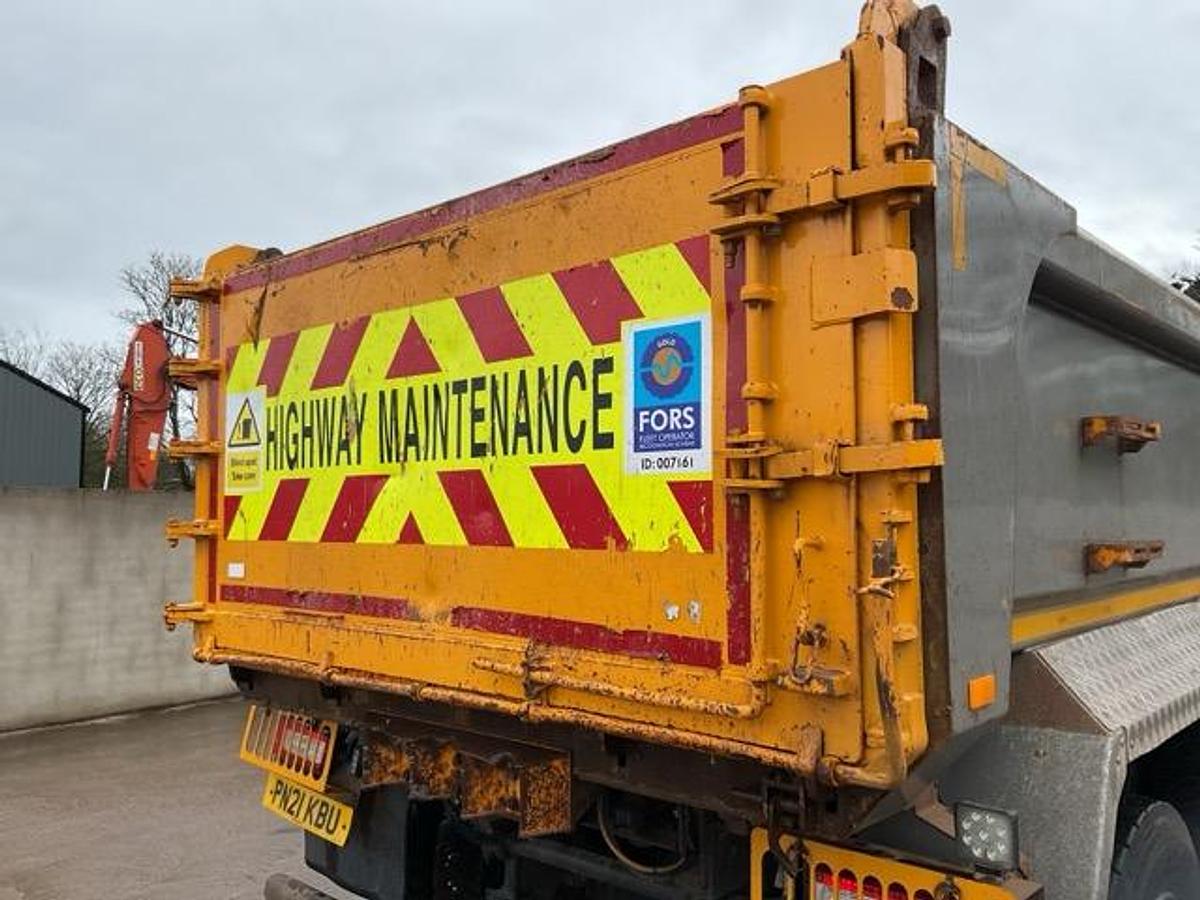 Used 2021 Volvo FMX420 8x4 Steel Tipper