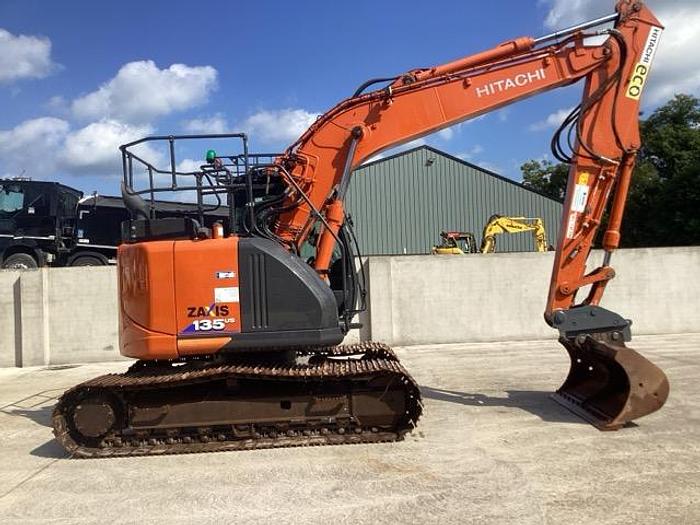 Used 2019 Hitachi ZX135US-6 Tracked Excavator