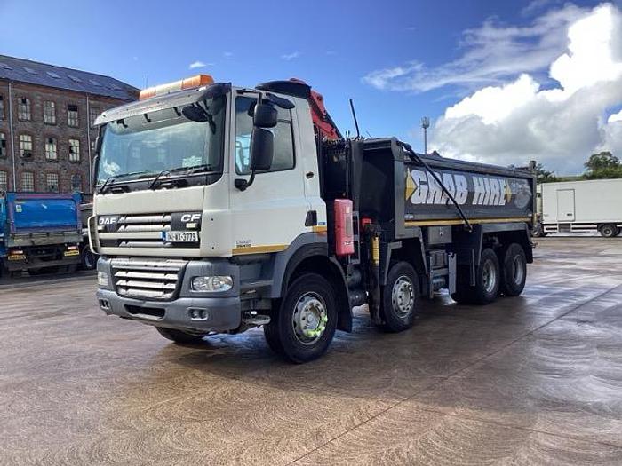 Used 2014 DAF 85CF.410 8x4 Tipper Grab