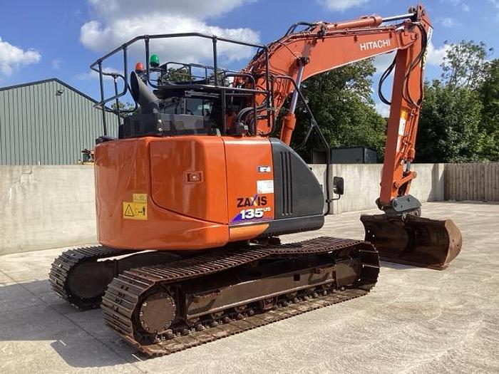 Used 2019 Hitachi ZX135US-6 Tracked Excavator