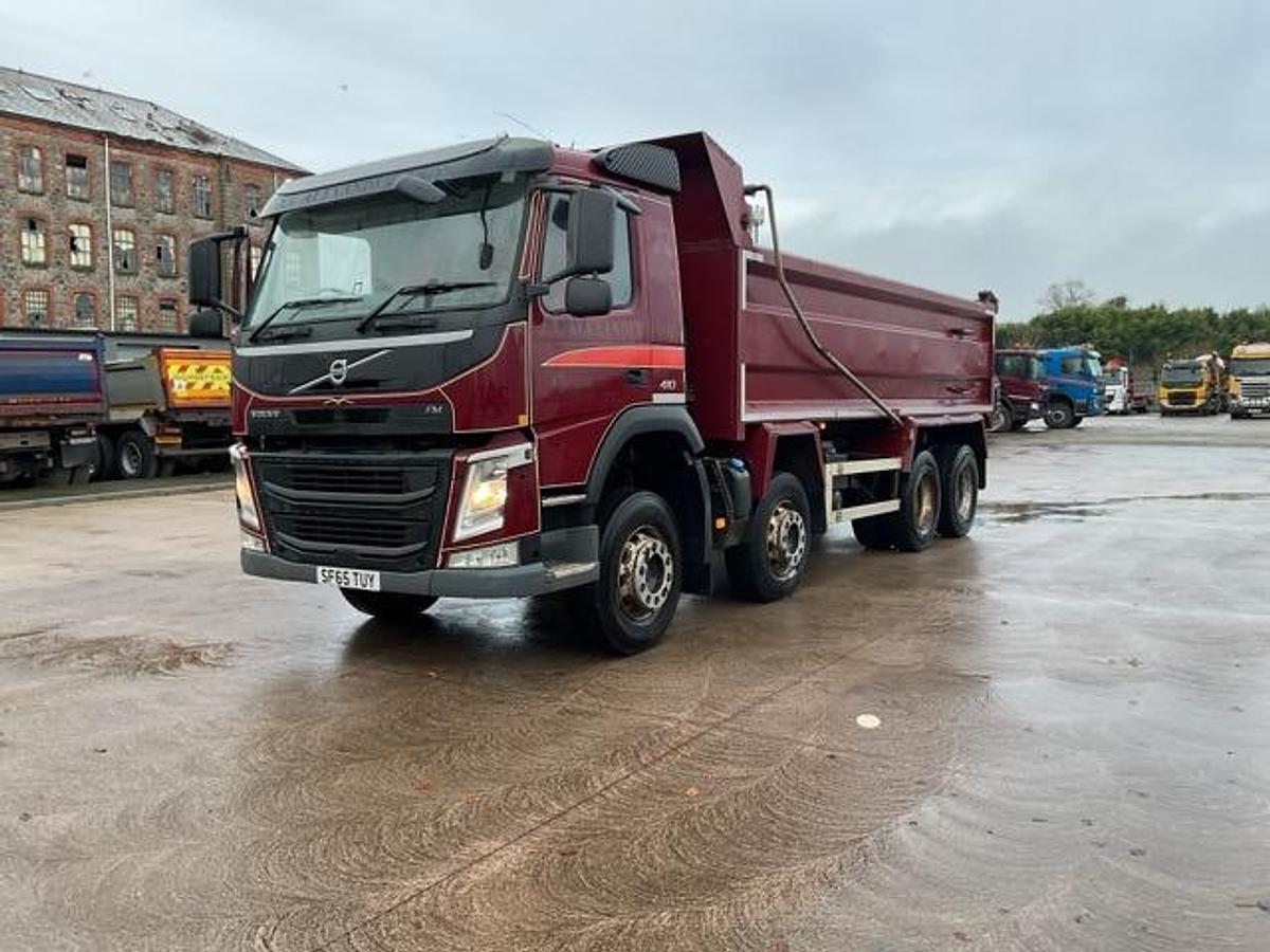 Used 2015 Volvo FM410 8x4 Steel Tipper