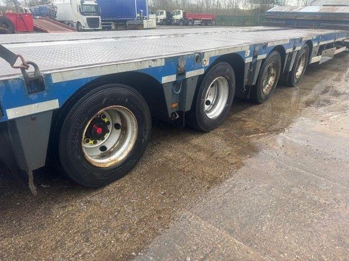 Used 2020 Nooteboom OSDS-58-04 4 Axle Stepframe Low Loader Trailer