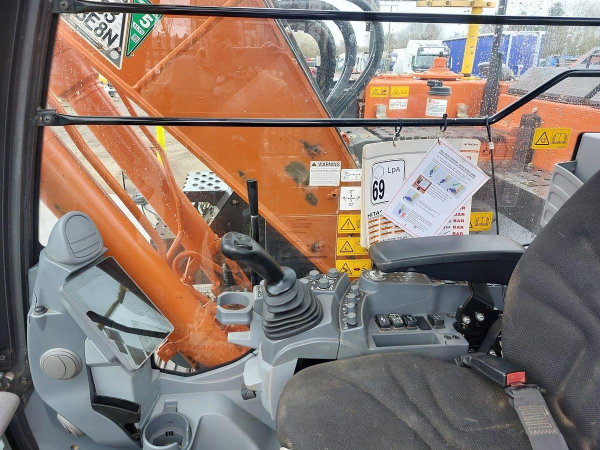 Used 2023 Hitachi ZX135US-7 Tracked Excavator