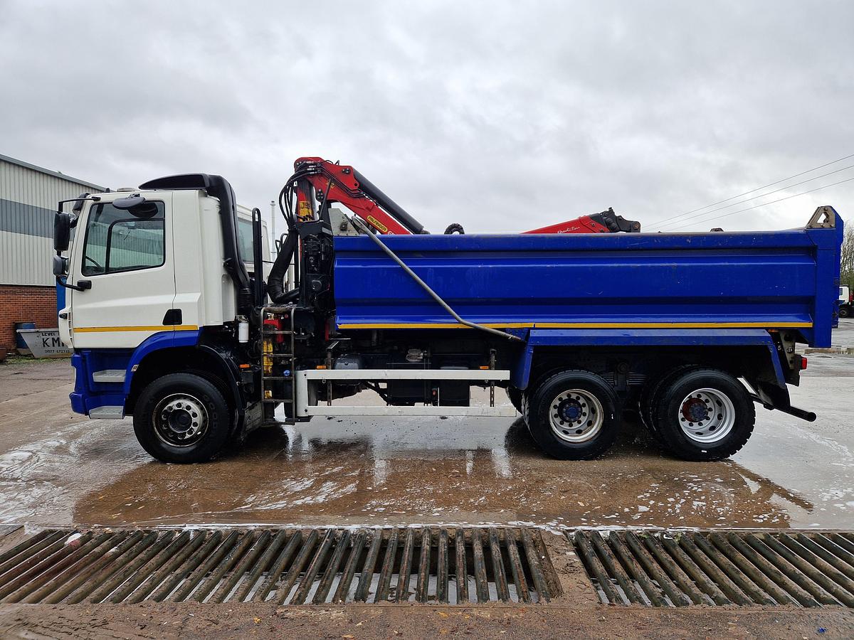 Used 2021 DAF CF370 6x4 Tipper Grab