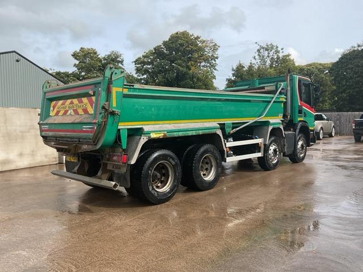 Used 2020 Scania P410 XT 8x4 Steel Tipper