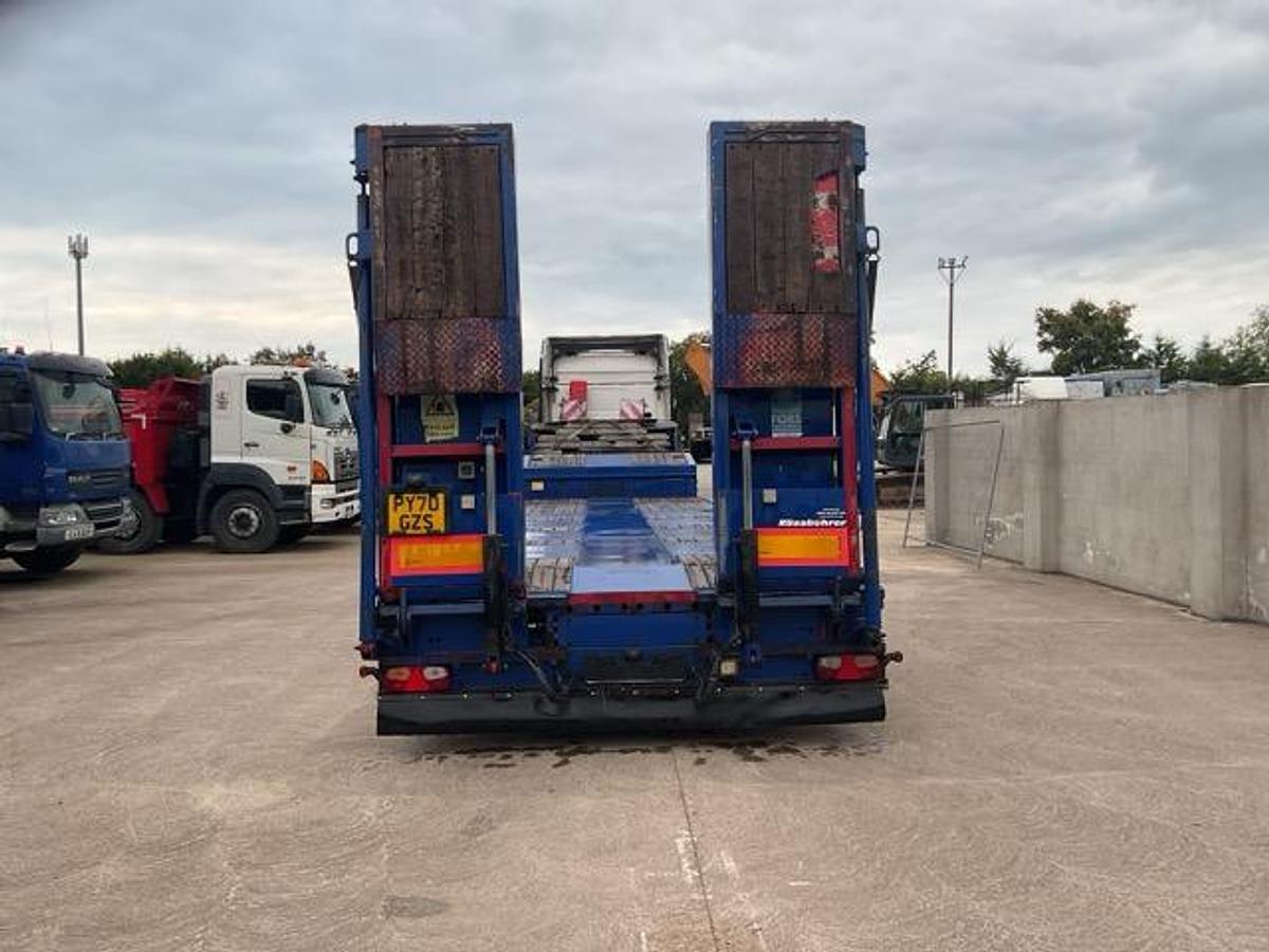 Used 2017 Kassbohrer 4 Axle Extendable Stepframe Low Loader