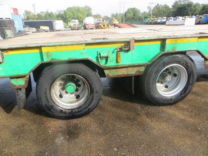 Used 2015 Montracon Twin Axle Step Frame Trailer