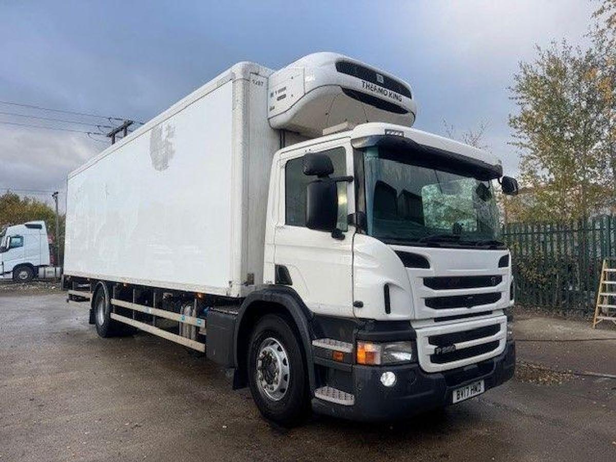 Used 2017 (17) Scania P250 4x2 18T Fridge