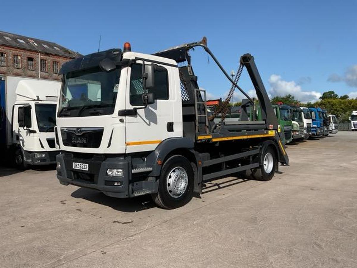 Used 2019 MAN TGM18.250 4x2 18T Skiploader