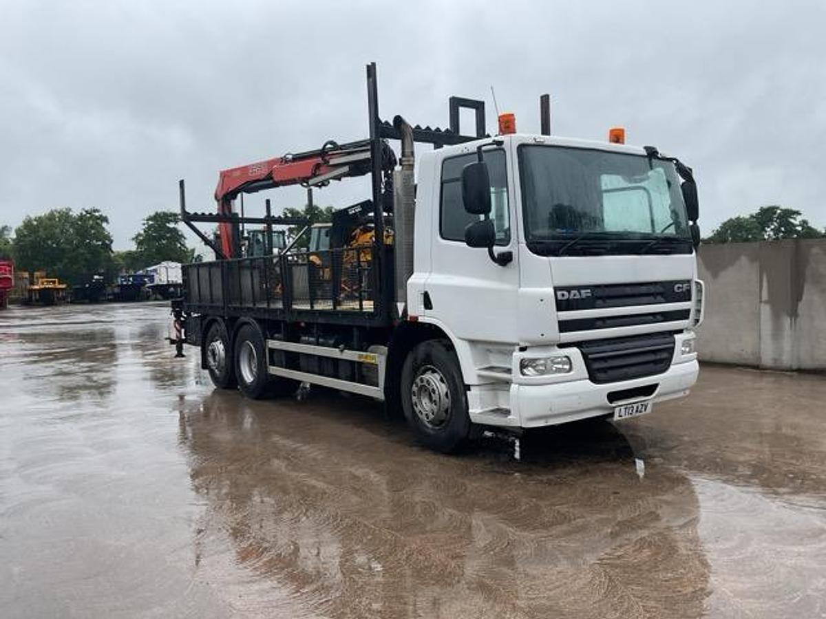 Used 2013 DAF 75CF.360 6x2 Flat Block Grab