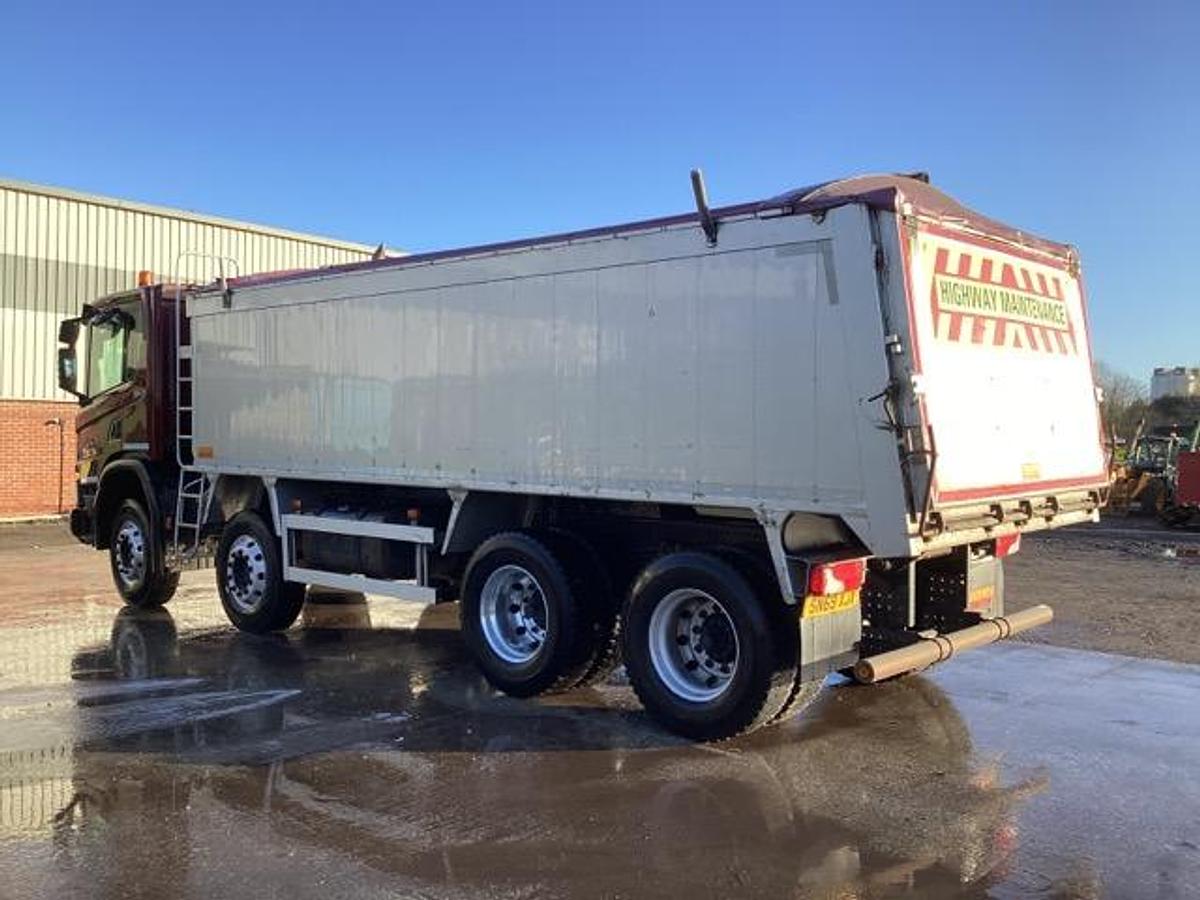 Used 2019 (69) Scania P410 XT 8x4 Alloy Tipper