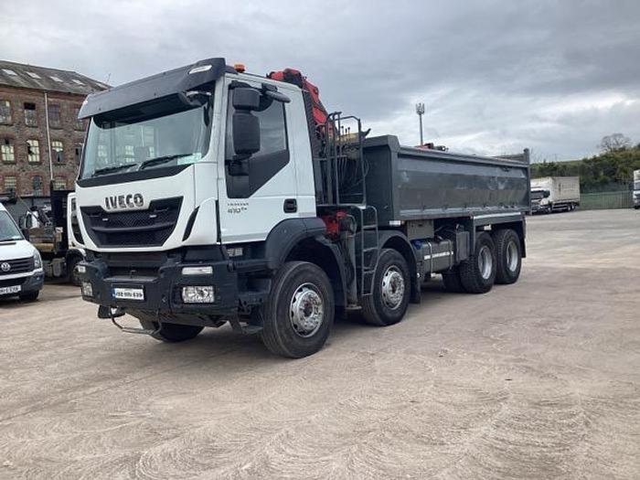 Used 2018 Iveco Trakker 410 8x4 Tipper Grab