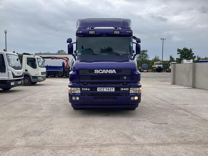 Used 2003 Scania 114G.340 6x2 Rear Lift Bullnose Chassis Cab