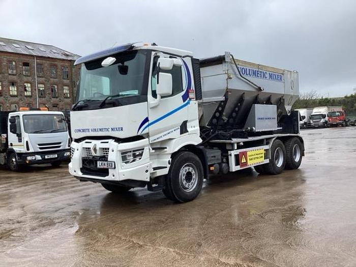 Used 2014 Renault C380 6x4 Volumetric Mixer
