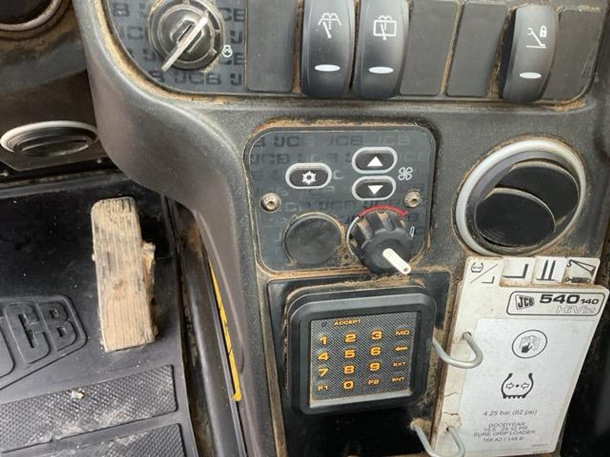 Used 2019 JCB 540-140 Hi Viz Turbo Powershift Telehandler
