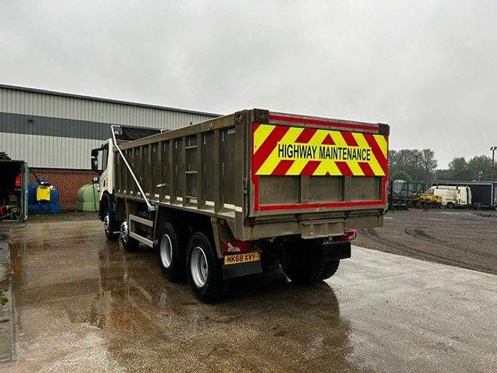 Used 2018 (68) Scania P410 8x4 Alloy Tipper