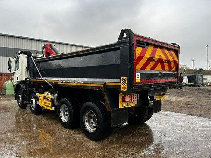 Used 2014 DAF CF370 8x4 Steel Tipper Grab