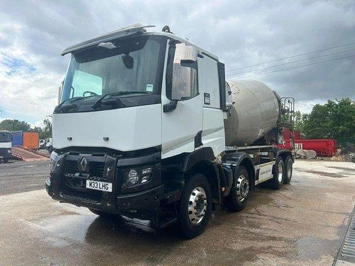 Used 2015 Renault C430 8x4 Concrete Mixer
