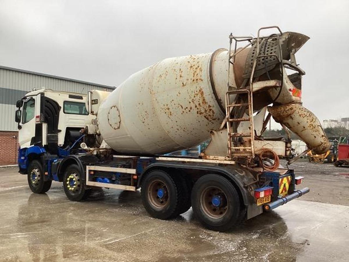 Used 2016 Renault C430 8x4 Concrete Mixer