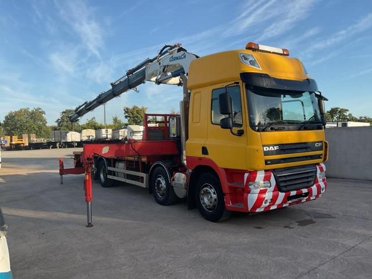 Used 2014 DAF CF410 8x2 Cheesewedge Beavertail