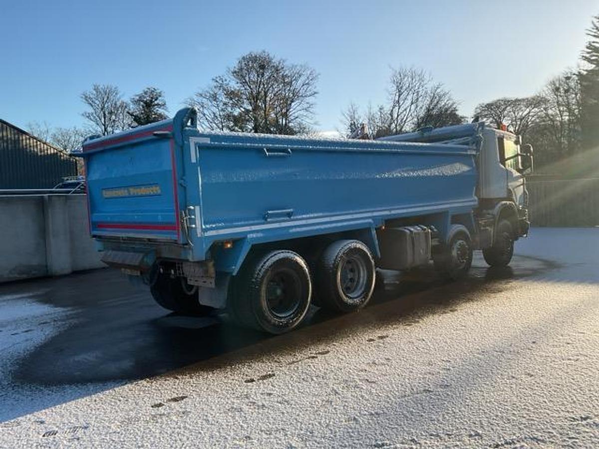 Used 2014 Scania P410 8x4 Steel Tipper