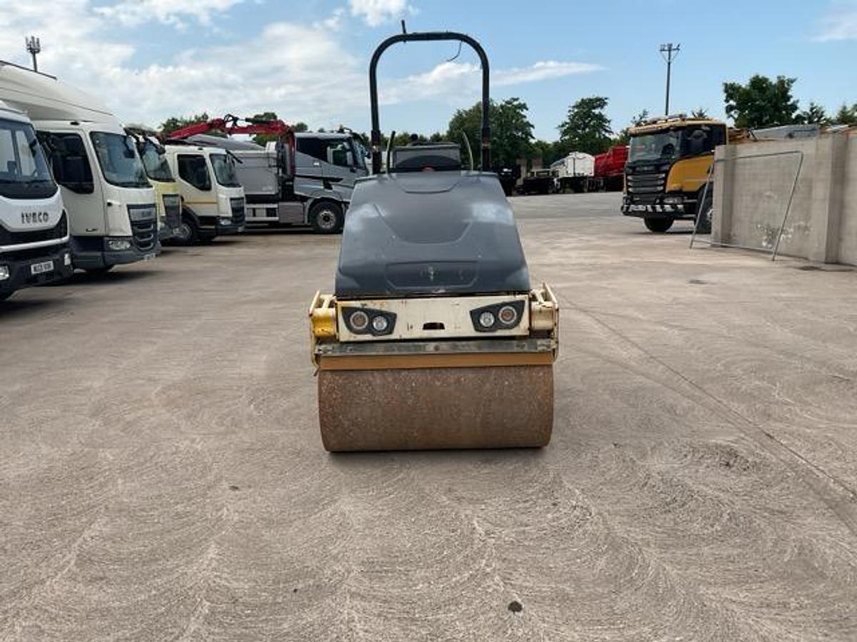 Used 2015 Bomag BW120 AD-5 Double Drum Vibrating Roller